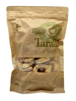 Taralli pugliesi con semi di finocchio - 200 g
